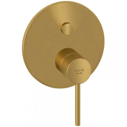 Смеситель для душа Kludi Bozz 38659N076 Золото брашированное латунь встраиваемый