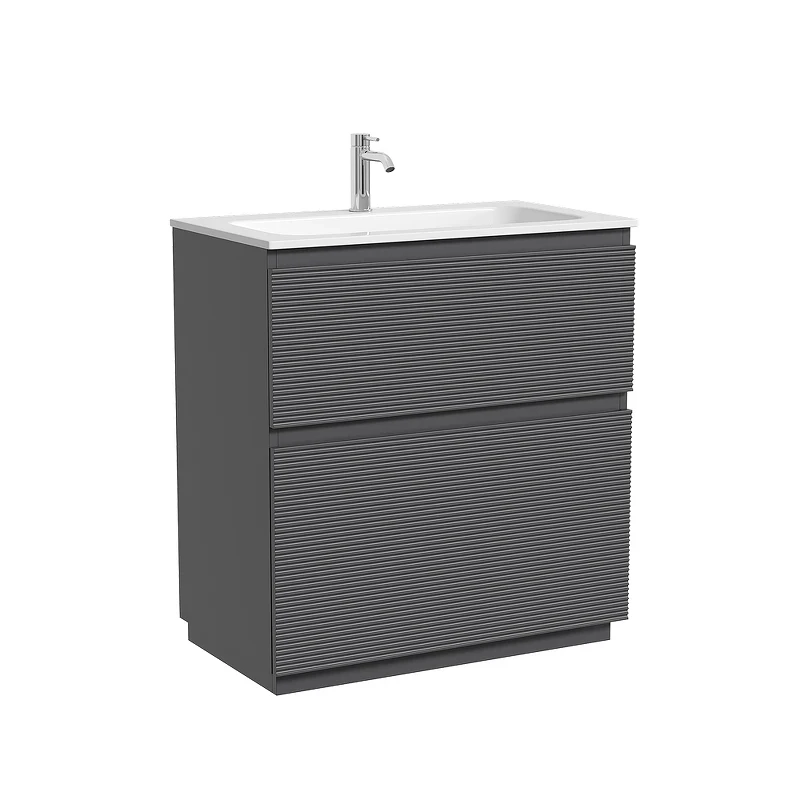 Тумба под раковину Sancos Folk Floor 79 FL80FGS цвет Grey soft