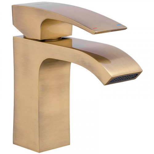 Смеситель для раковины Gappo G07-4 G1007-4 Бронза латунь