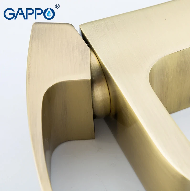 Смеситель для раковины Gappo G07-4 G1007-4 Бронза латунь