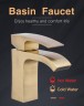 Смеситель для раковины Gappo G07-4 G1007-4 Бронза латунь