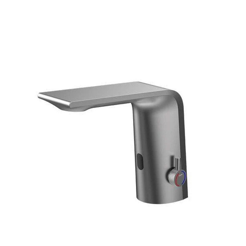 Смеситель для раковины Black&White Gravity GS-7101-GM 7101GM цвет Оружейная сталь