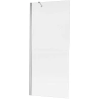 Душевая перегородка New Trendy New Soleo Chrome 120 K-0743 профиль Хром стекло прозрачное