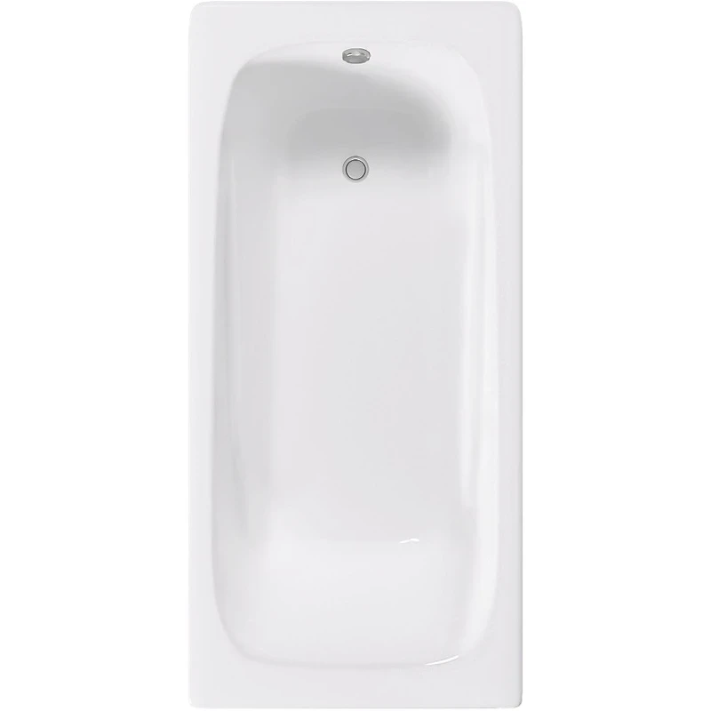 Чугунная ванна Delice Flex 170x80 DLR230631 без отверстий под ручки и антискользящего покрытия