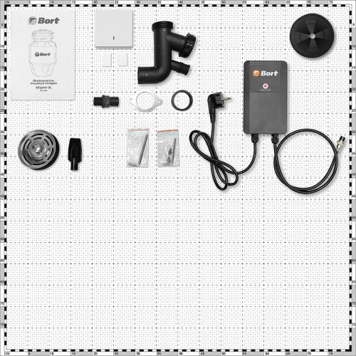 Измельчитель пищевых отходов Bort Alligator XL 93418002 750