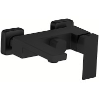 Смеситель для ванны Haiba HB60803-7 Черный матовый нержавеющая сталь на стену