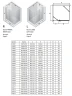 Душевой уголок New Trendy New Soleo Chrome 90x70 K-0691 профиль Хром стекло прозрачное