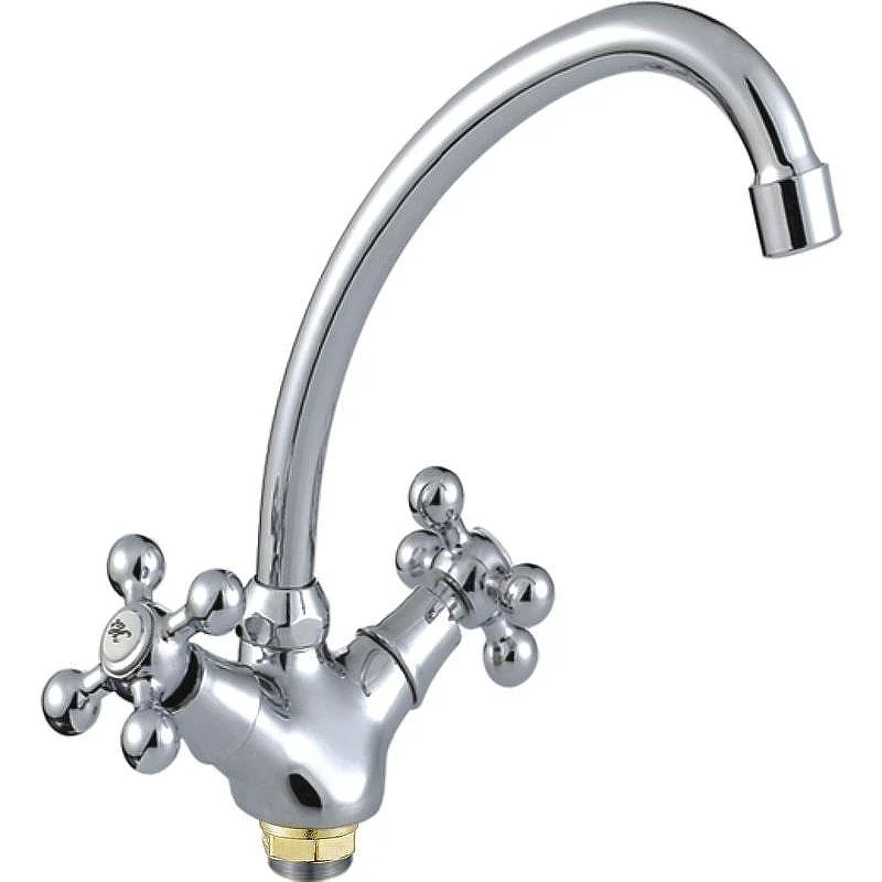 Смеситель для кухни Cron CN4119-2 Хром