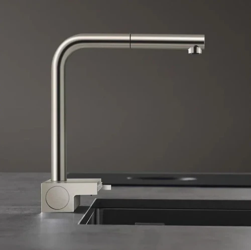 Смеситель для кухни Hansgrohe Aquno Select M81 73830800 Сталь