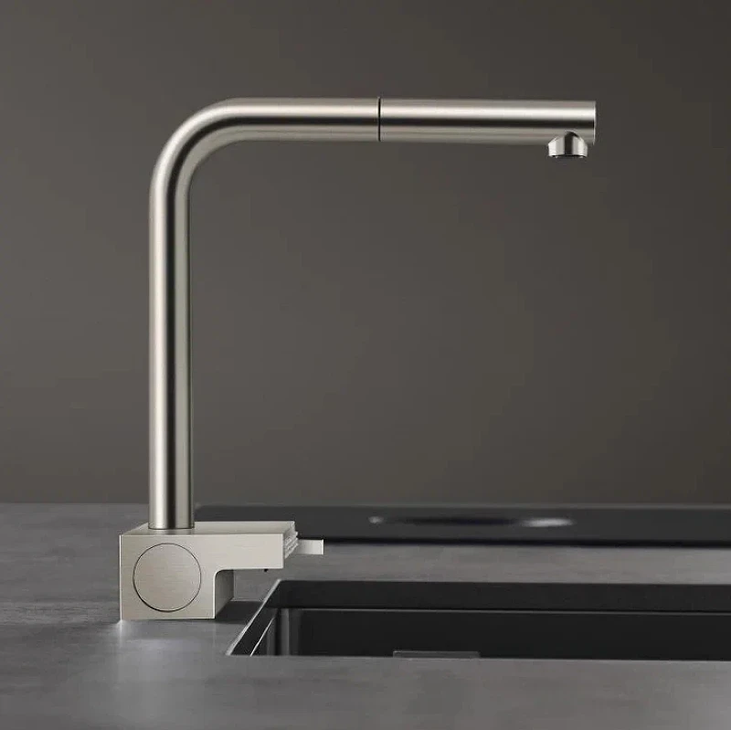 Смеситель для кухни Hansgrohe Aquno Select M81 73830800 Сталь