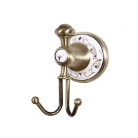 Двойной крючок Boheme Provanse 10806 Бронза