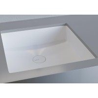 Раковина Salini Marea 42 07 1802207M Белая матовая искусственный камень (литьевой мрамор) встраиваемый