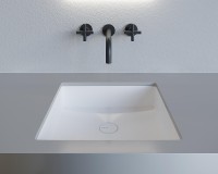Раковина Salini Marea 42 07 1802207M Белая матовая искусственный камень (литьевой мрамор) встраиваемый