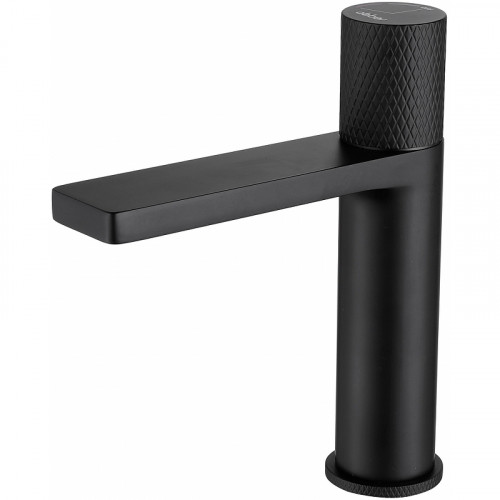 Смеситель для раковины Abber Rund AF8710B Черный матовый латунь