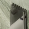 Шторка для ванны Maybah Glass MGV-586-6 980х1400 складная 4 секции Черный стекло бронзовое матовое