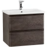 Тумба под раковину BelBagno 60 ALBANO-CER-600-2C-SO-RNG подвесная Robere Nature Grigio МДФ / ЛДСП
