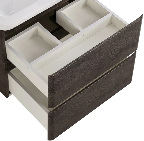 Тумба под раковину BelBagno 60 ALBANO-CER-600-2C-SO-RNG подвесная Robere Nature Grigio МДФ / ЛДСП