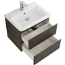 Тумба под раковину BelBagno 60 ALBANO-CER-600-2C-SO-RNG подвесная Robere Nature Grigio МДФ / ЛДСП