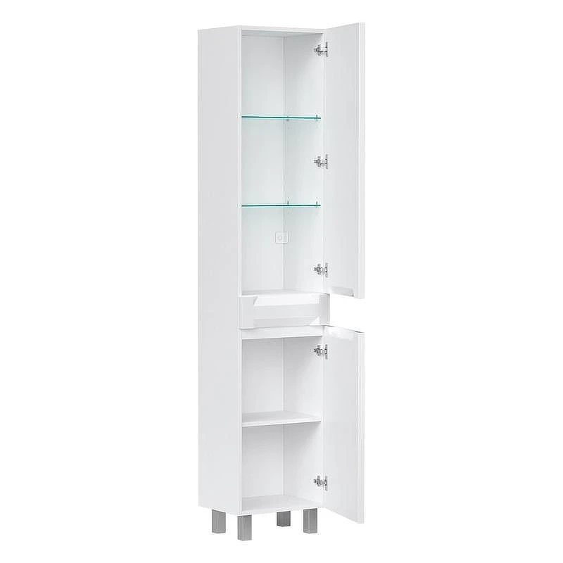 Шкаф пенал Equil Corner 40 pnCRNR40-06 цвет Белый