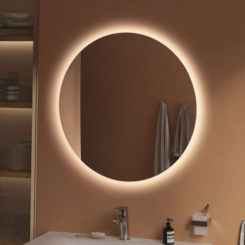 Зеркало BelBagno 100 SPC-INT-1000-LED с подсветкой круглое стекло