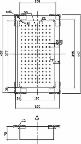 Коландер Seaman SSA-K250 Нержавеющая сталь