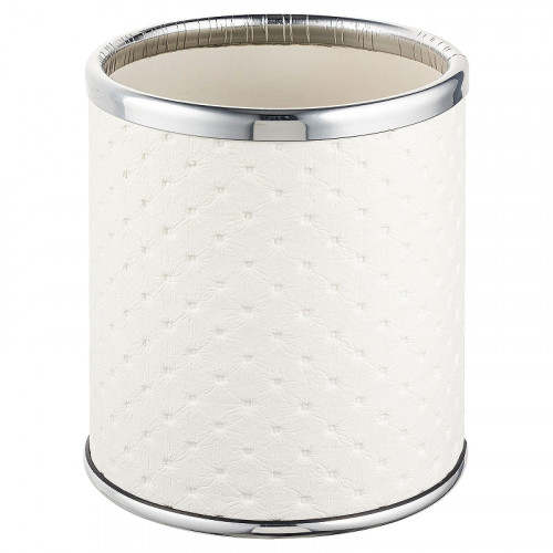 Стакан для зубных щеток Geralis M-PWH-M Punto цвет Белый, кант Хром