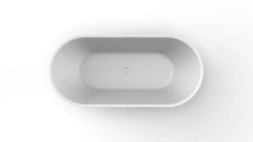 Акриловая ванна BelBagno 170x80 BB70-1700-800-W/NM Черная Белая без гидромассажа