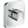 Смеситель для душа Hansgrohe PuraVida Highflow 15772000 с термостатом Хром латунь встраиваемый