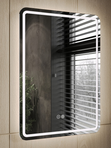 Зеркало Orange Nature 50 ONP-50ZE с подсветкой с сенсорным выключателем и подогревом стекло