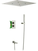 Душевая система Timo Petruma SX-5019/13SM с термостатом цвет Никель