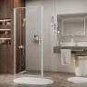 Душевой уголок WasserKRAFT Neime 90x90 19P03 профиль Белый матовый стекло прозрачное