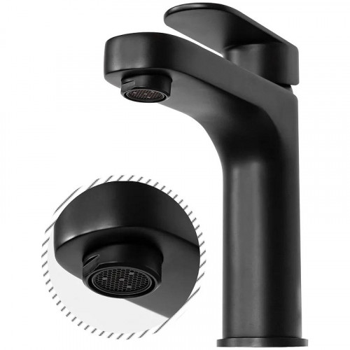 Смеситель для раковины Grocenberg GB1011BL Черный матовый