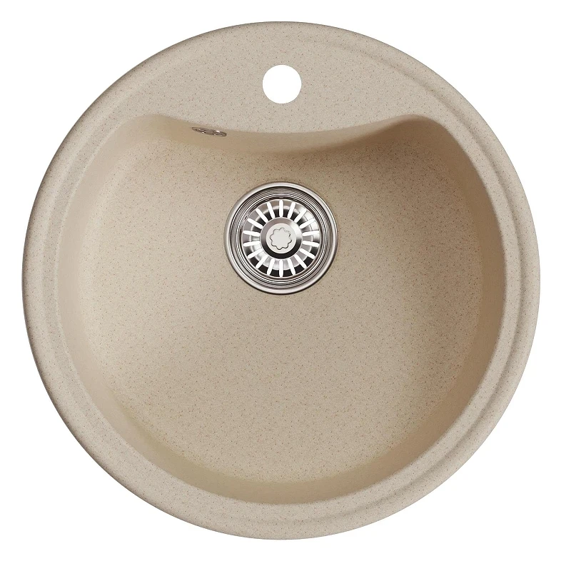 Кухонная мойка Mixline Комфорт ML-GM09 51 551800 цвет Бежевый