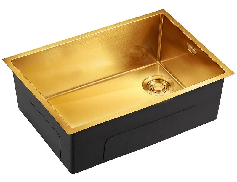Кухонная мойка Emar PVD 66 EMB-660(UN) PVD цвет Golden