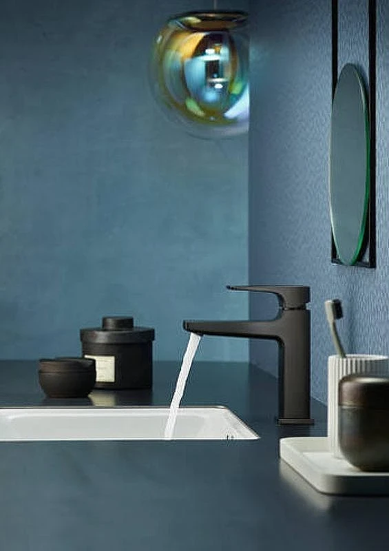 Смеситель для раковины Hansgrohe Metropol 32507340 Шлифованный черный хром