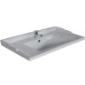 Раковина ASB-Woodline Melana 800-F80 81 17894 Белая фаянс накладная