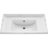 Раковина ASB-Woodline Melana 800-F80 81 17894 Белая фаянс накладная