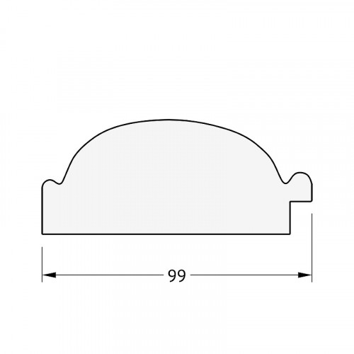 Зеркало Evoform Exclusive 99х69 BY 3441 с фацетом в багетной раме - Византия золото 99 мм стекло