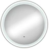 Зеркало Континент Planet D 600 ЗЛП2624 с подсветкой с бесконтактным выключателем МДФ / ЛДСП, стекло