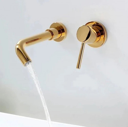 Смеситель для раковины Grocenberg GB511GO Золото