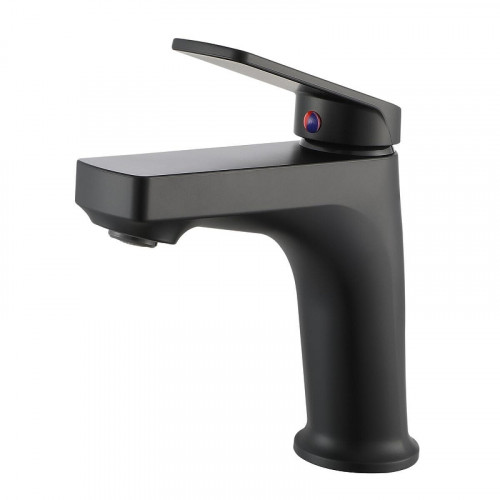 Смеситель для раковины Ростовская Мануфактура Сантехники PL7BL-001F цвет Черный