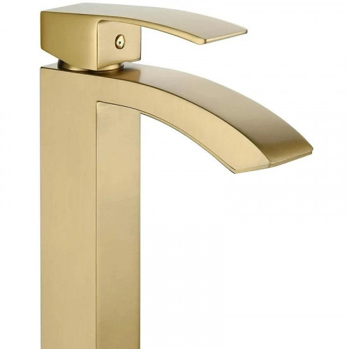 Смеситель для раковины Grocenberg GB3007MG Золото матовое