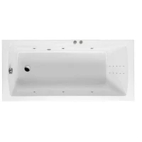 Акриловая ванна Excellent Aquaria 150x70 WAEX.AQU15.LINENANO.CR цвет Белый с гидромассажем форсунки Хром
