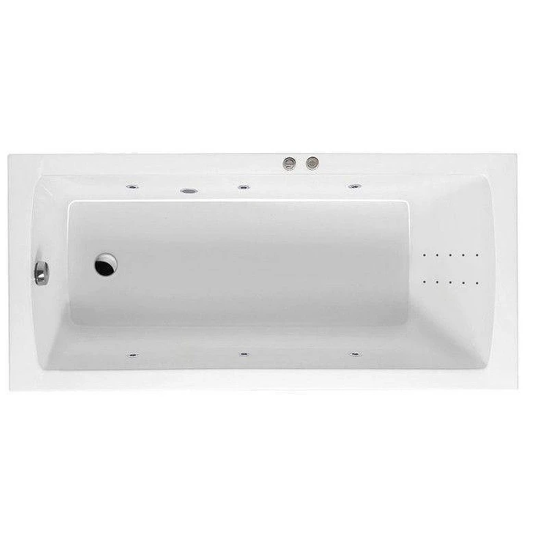 Акриловая ванна Excellent Aquaria 150x70 WAEX.AQU15.LINENANO.CR цвет Белый с гидромассажем форсунки Хром