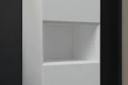 Шкаф пенал Allen Brau Infinity 35 R 1.21009.WM подвесной Белый матовый МДФ / ЛДСП