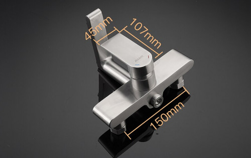 Душевая система Gappo G99-20 G2499-20 Сатин нержавеющая сталь на стену