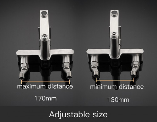 Душевая система Gappo G99-20 G2499-20 Сатин нержавеющая сталь на стену