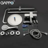 Душевая система Gappo G99-20 G2499-20 Сатин нержавеющая сталь на стену