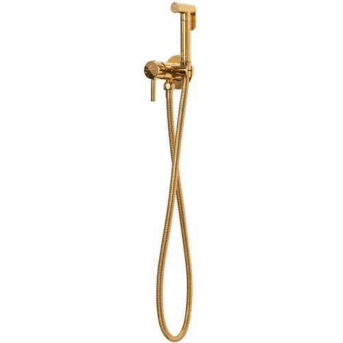 Гигиенический душ со смесителем Grocenberg GB001GO Золото