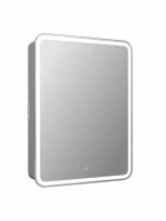 Зеркальный шкаф Art&Max Platino 55 R AM-Pla-550-800-1D-R-DS-F с подсветкой цвет Белый